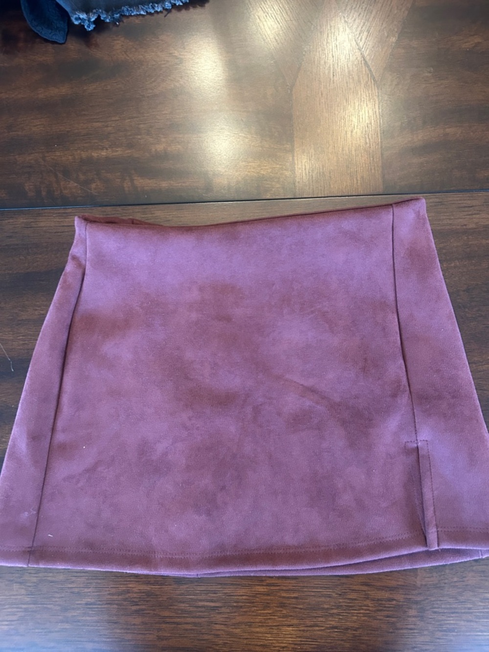 ALTAR’D State Women’s  Mini Skirt in Plum/ burgundy